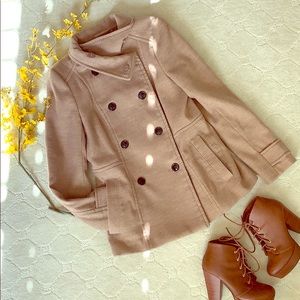H&M double button pea coat